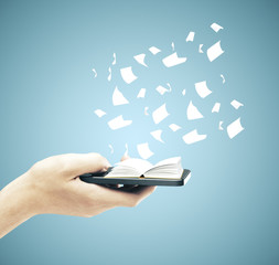 Business and education concept.