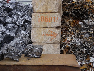 auf dem Schrottplatz