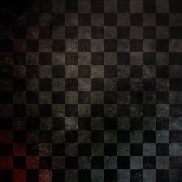 Grunge Chess Square Abstract Background Texture