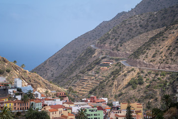 Obraz premium La Gomera Valle Gran Rey Kanaren