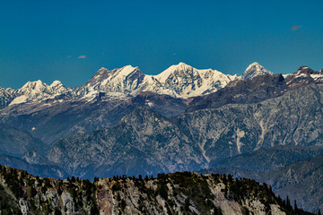 Himalayas Mountain Ranges in Kashmir India