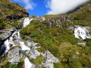 Routebourn track, Fiordland national park, New Zealand