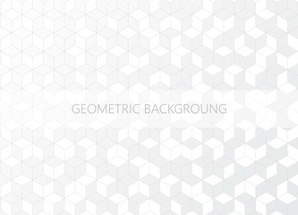 Abstract geometric gradient background rhombuses vector.