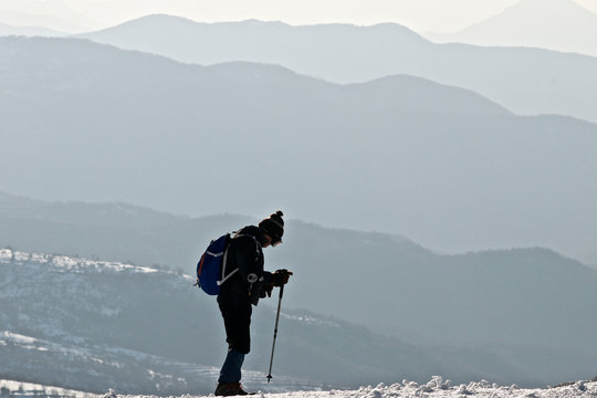 passeggiata in montagna