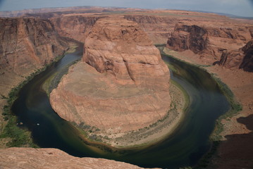Horseshoe bend in Arizona Page