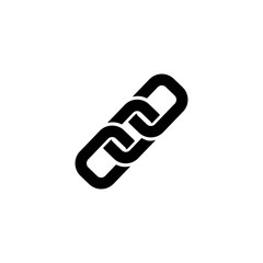 Link Symbol Icon Vector Illustration flat style