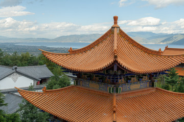 temple in Dali  Chongsheng Temple