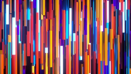 Abstract colorful lines loop