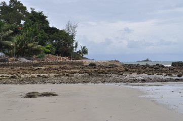 beach and sea in thailand