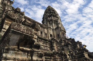 ancient temple in angkor cambodia