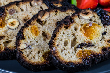 Sandwich from the traditional Ukrainian eco bread lost to taste without flavors, fillers and GMOs. Baked in the oven on the wood of fruit trees.
