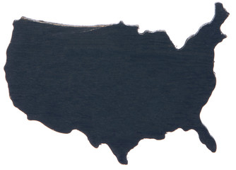 map cut out of america