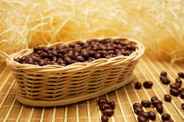 Fototapeta premium raw beans