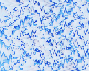 Blue modern geometrical abstract background