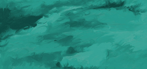 Turquoise watercolor texture. Watercolor grunge background