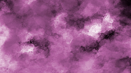 Purple grunge background with space for text. Purple old vintage watercolor texture