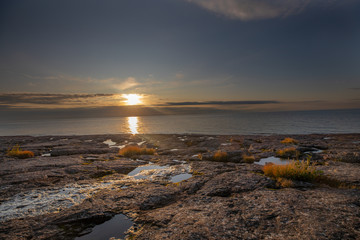 North Shore Lake Superior Morning Sun (2)