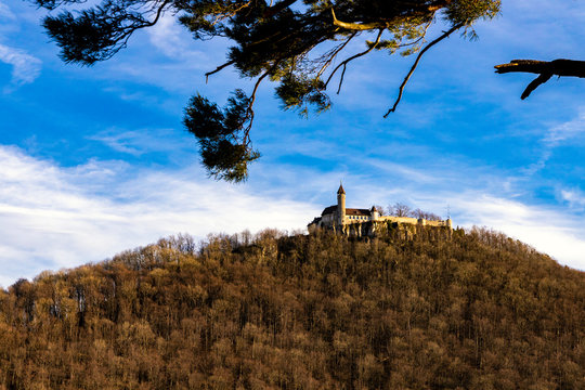 Burg Teck Winterlandschaft