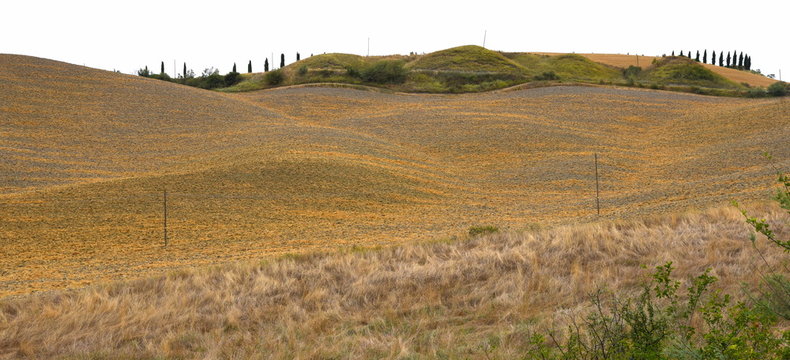 H&uuml;gelige Landschaft der Crete Senesi 