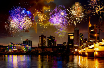 Frankfurt Feuerwerk