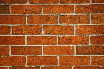 Brick wall background, brick pattern texture