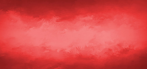 Red beautiful banner concept illustration. Red background texture and gradient light to dark border colors 