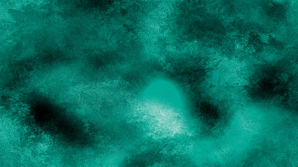Fototapeta na wymiar Turquoise background texture. Old vintage design illustration for websites and graphic art projects