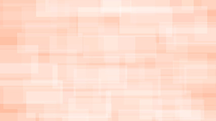 Fototapeta premium Abstract background of translucent rectangles in white and orange colors