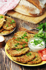 Draniki - a national dish of Belarus