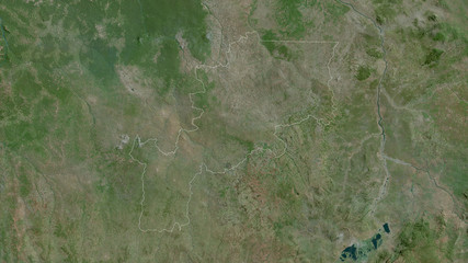 Lomami, Democratic Republic of the Congo - outlined. Satellite