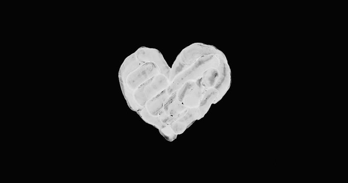 Beating Heart. Stop Motion Animation