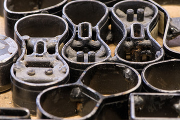 Werkstatt einer Ledermanufaktur