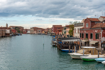 Obraz na płótnie Canvas Canal Grande die Murano, Murano/Venice, Italy/Europe