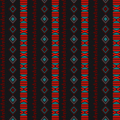 Ethnic seamless pattern ornament. Vector pattern