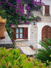 Fototapeta na wymiar Picturesque house in Spain.