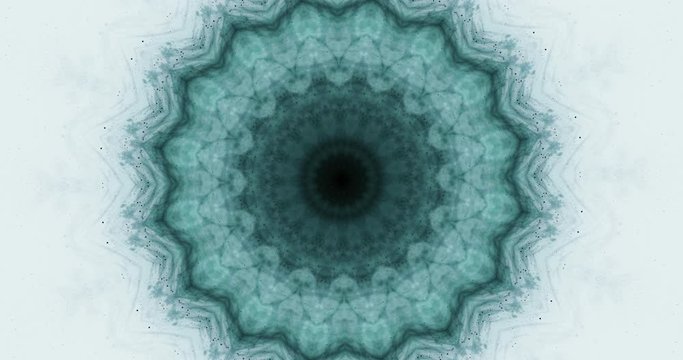 Relax lotus flower animation. Background for meditation. Nirvana. Mystical space pattern. 4k