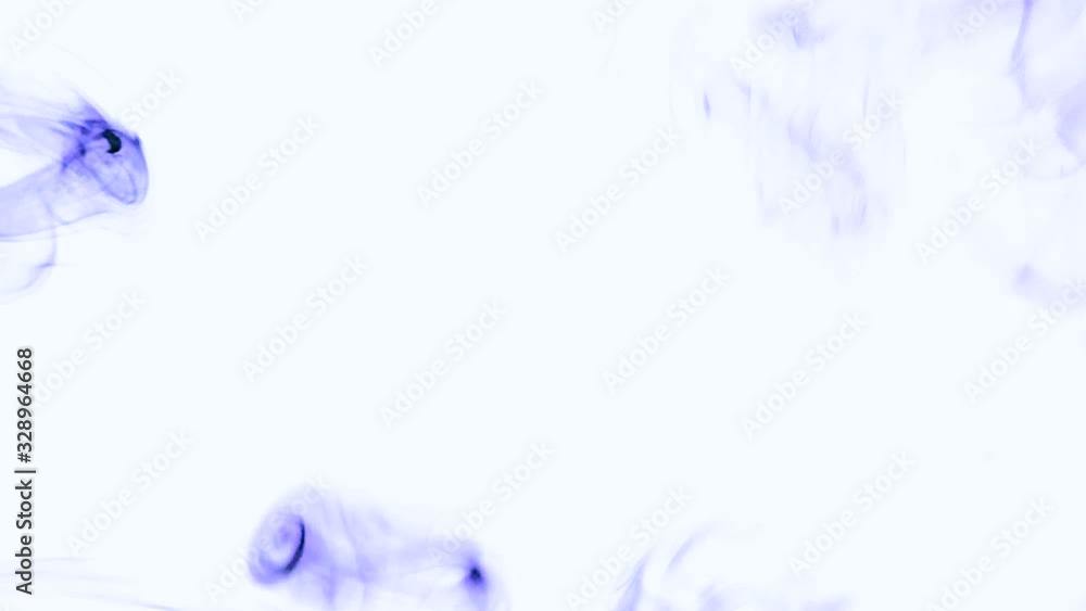 Poster abstract smoke wavy pattern flowing on color background