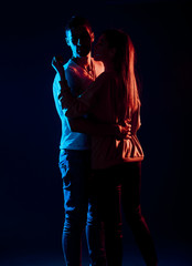 Elegant intimate pair