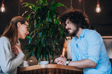 Coffee shop date