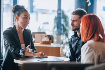 Young attractive people