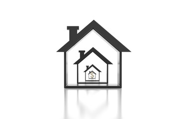 Real Estate Concept 3d Render