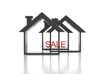 Real Estate Concept 3d Render