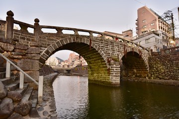 Fototapeta premium 熊本のメガネ橋