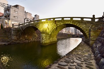 Fototapeta premium 熊本のメガネ橋