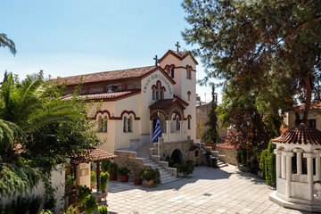 Fototapeta na wymiar Church of Holy Archangels in Thessaloniki, Greece