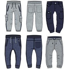 clothing fabric isolated template illustration.