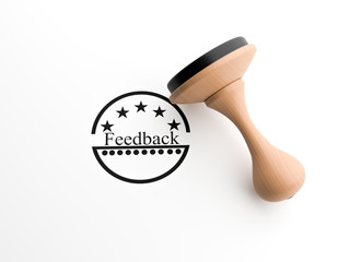 Feed Back Concept 3d Render