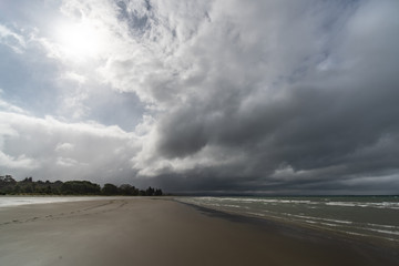stormy day in new zealand