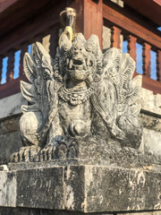 Sculpture at Uluwatu Temple at Bali