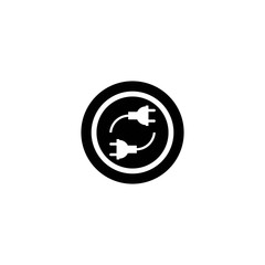 Electric logo template vector icon design